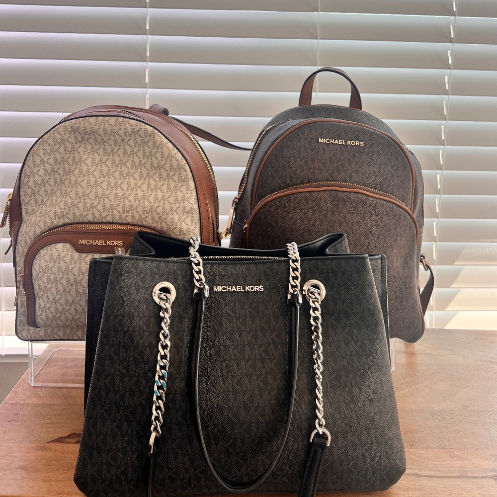 Michael Kors, backpacks and purse